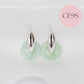 Chic Jade Donut Ear Studs
