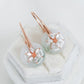 Daisy Hook Jade Earrings D78R