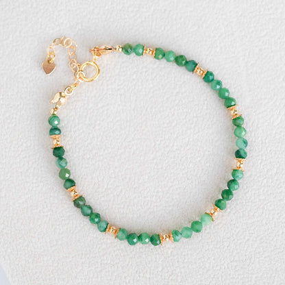 Tiny African Jade Bracelet AJB3