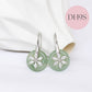 Daisy Hook Jade Earrings