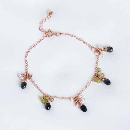 Dark Sapphire Garden Bracelet