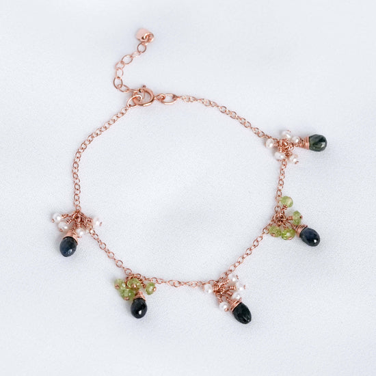 Dark Sapphire Garden Bracelet