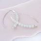 White Jade Arc Earrings A1
