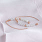 White Jade Arc Earrings A2