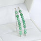 Green Jade Arc Earrings A1