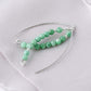 Green Jade Arc Earrings A1