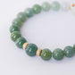 Forest Green Jade Bracelet B2501 (8mm)