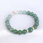 Forest Green Jade Bracelet B2501 (8mm)