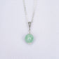 Apple Green Jade Pendant Necklace