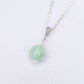 Apple Green Jade Pendant Necklace
