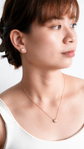 Horseshoe Pearl Necklace