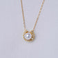 Horseshoe Pearl Necklace