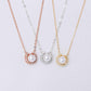 Horseshoe Pearl Necklace