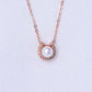 Horseshoe Pearl Necklace