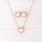 Horseshoe Pearl Necklace