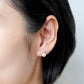 Pearl and Jade Orbit Earrings in 14K Gold