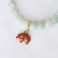 Light Jade Bracelet with Detachable Animal Charm JB252