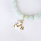 Light Jade Bracelet with Detachable Animal Charm JB252