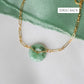 Jade Donut Chain Bracelet