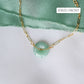 Jade Donut Chain Bracelet