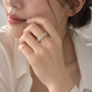 Love Knot Jade Ring - JJ12Y (US6, Cannot be resized)