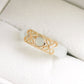 Open XOX Jade Ring - JJ6Y (US5.25, Cannot be resized)