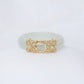 Open XOX Jade Ring - JJ6Y (US5.25, Cannot be resized)