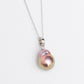 Edison Pearl Necklace in 10K White Gold - JN2