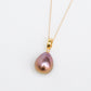 Edison Pearl Necklace in 10K Gold - JN3