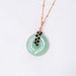 Green Jade with Black Onyx Vine Necklace