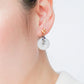Diamond Ear Studs & Jade with Sapphire Vine
