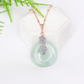 Green Jade with Tanzanite Vine Necklace