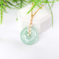 Green Jade with Pearl Vine Necklace