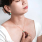 Prosperity Green Jade Earrings and Necklace Set