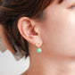 Prosperity Green Jade Earrings