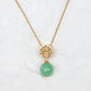 Prosperity Green Jade Necklace