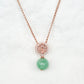 Prosperity Green Jade Necklace