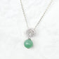 Prosperity Green Jade Necklace