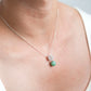 Prosperity Green Jade Necklace