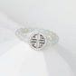 Prosperity White Jade Ring