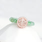Prosperity Green Jade Ring
