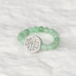 Prosperity Green Jade Ring