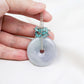 Long Lavender Jade with Aquamarine Cluster Necklace