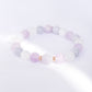 Lavender Jade, Amethyst and Moonstone Bracelet B2502