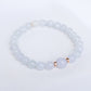 Translucent Lavender Jade Bracelet - B2503