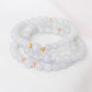 Translucent Lavender Jade Bracelet - B2503