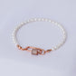 Lock Bracelet - Pearl