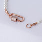 Lock Bracelet - Pearl