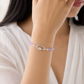 Lock Bracelet - Pink Amethyst