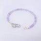 Lock Bracelet - Pink Amethyst